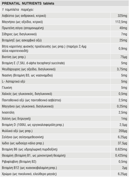 PRENATAL_NUTRIENTS