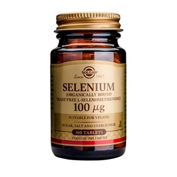 Picture of SOLGAR Selenium 100μg 100 tabs