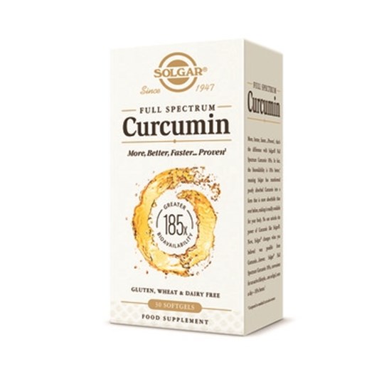 Picture of SOLGAR Curcumin Full Spectrum 30 softgels