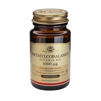 Picture of SOLGAR Methylcobalamin Vitamin Β-12 1000μg 30 nuggets
