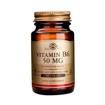 Picture of SOLGAR Vitamin Β6 100mg 100 veg.caps