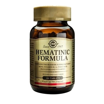 Picture of SOLGAR Hematinic Formula 100 tabs
