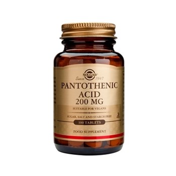 Picture of SOLGAR Pantothenic Acid 550mg 50 veg.caps
