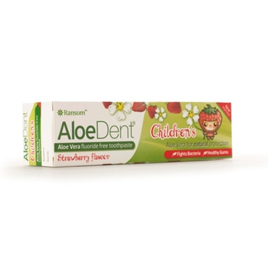 Picture of ΟΡΤΙΜΑ ALOEDENT STRAWBERRY CHILDREN'S TOOTHPASTE 50ml