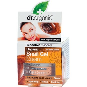 Picture of DR.ORGANIC Organic Snail Gel Face Cream 50ml Ενυδατική Αντιγηραντική Κρέμα με Βιολογικό Έκκριμα Σαλιγκαριού