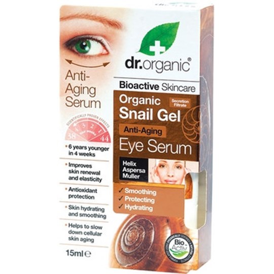 Picture of DR.ORGANIC Organic Snail Gel Eye Serum 15ml
