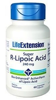 Picture of LIFE ΕΧΤENSION, SUPER R-Lipoic Acid 240mg 60vegcaps