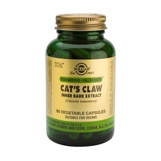 Picture of SOLGAR Cat’s Claw Inner Bark Extract 60 veg caps