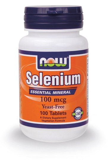 Picture of NOW SELENIUM 100mg 100 tabs