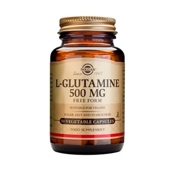 Picture of SOLGAR L-Glutamine 500mg 50 veg caps