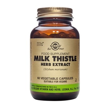 Picture of SOLGAR Milk Thistle Herb & Seed Extract 60 veg.caps