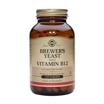 Picture of SOLGAR Brewer’s Yeast with Vitamin B12 250 tabs