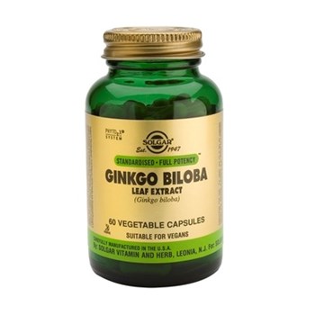Picture of SOLGAR Ginkgo Biloba Leaf Extract 60 veg.caps