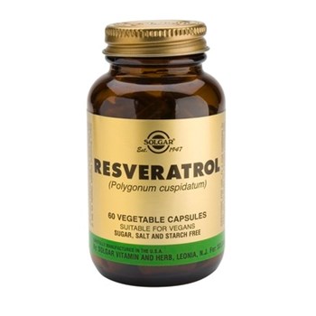 Picture of SOLGAR Resveratrol 100mg 60 veg.caps