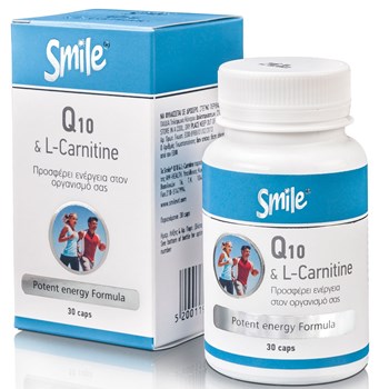 Picture of SMILE Q10 & CARNITINE 30caps