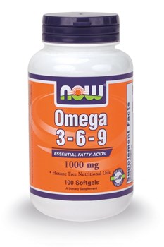 Picture of NOW OMEGA 3-6-9 1000mg 100sgels