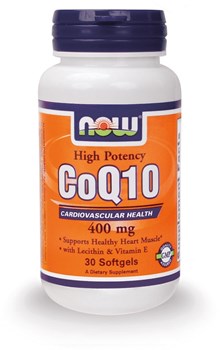 Picture of NOW CoQ10 400mg 30s.gels