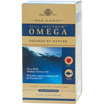 Picture of SOLGAR Wild Alaskan Full Spectrum Omega 120 softgels