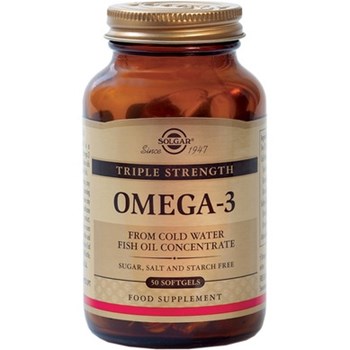 Picture of SOLGAR Omega-3 Triple Strength 50 softgels