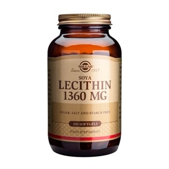 Picture of SOLGAR  Lecithin 1360mg 250 softgels