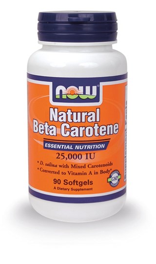 Picture of NOW NATURAL ΒΕΤΑ CAROTENE 90 Softgels