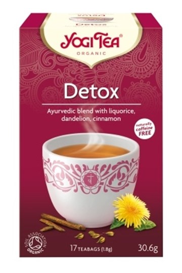 Picture of YOGI ΤΕΑ DETOX 30.6gr ΒΙΟ (feel pure)