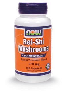 Picture of NOW REI-SHI MUSHROOMS 270mg 100Caps.