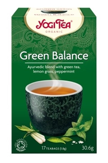 Picture of YOGI ΤΕΑ GREEN BALANCE 30.6gr