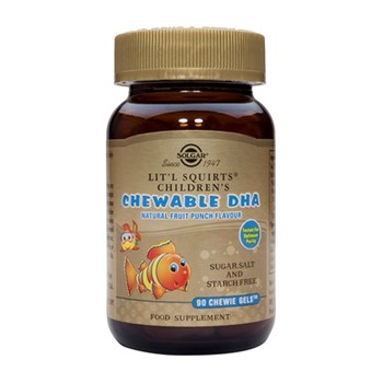 Picture of SOLGAR Children's Chewable DHA 90 chewie-gels