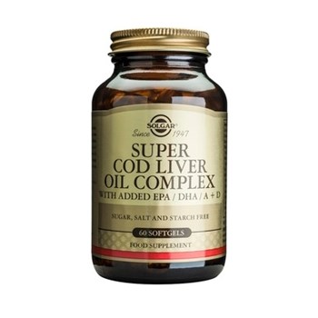 Picture of SOLGAR Super Cod Liver Oil Complex 60 sotfgels