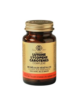 Picture of SOLGAR Lutein Lycopene Carotene 30 veg.caps