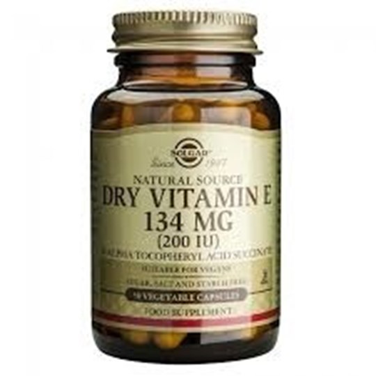 Picture of SOLGAR Vitamin E Dry 134mg 50 veg caps
