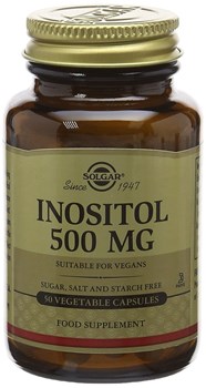 Picture of SOLGAR Inositol 500mg 50 veg.caps