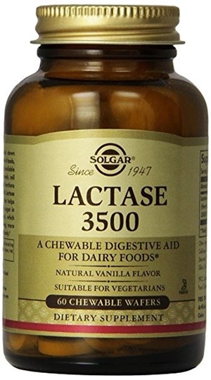Picture of SOLGAR Lactase 3500 30 chewable tabs