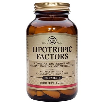 Picture of SOLGAR Lipotropic Factors 100 tabs