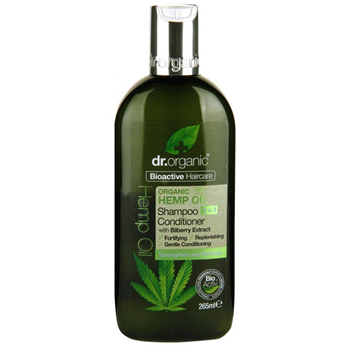 Picture of DR.ORGANIC Organic Hemp Oil Shampoo & Conditioner 265ml Σαμπουάν & Μαλακτική Κρέμα Μαλλιών με Έλαιο Κάνναβης