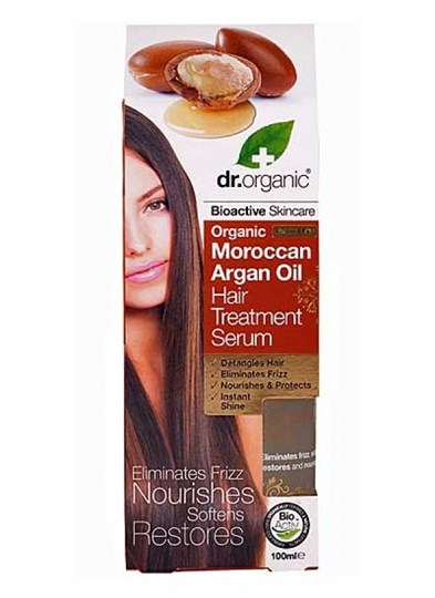 Picture of DR.ORGANIC Organic Moroccan Argan Oil Hair Treatment Serum 100ml