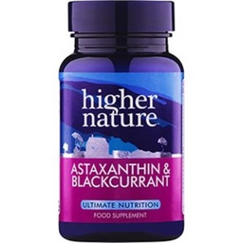 Picture of Higher Nature Astaxanthin and BlackCurrant 30 κάψουλες