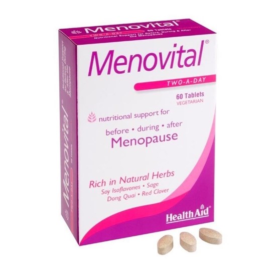 Picture of HEALTH AID MENOVITAL   Menopause 60 vetabs