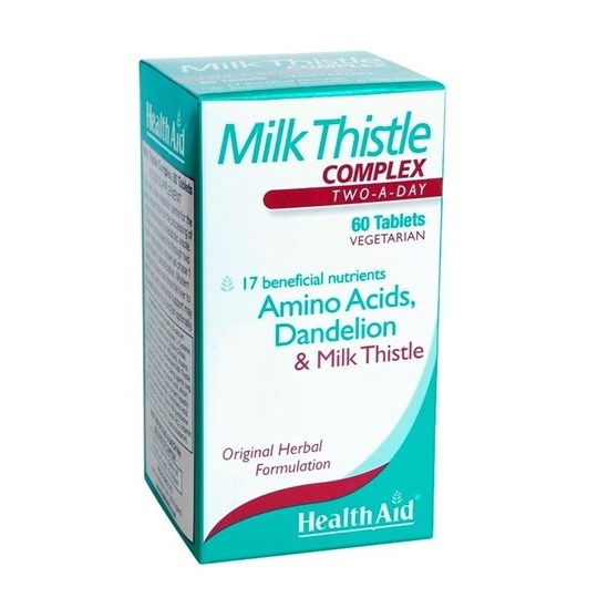 Picture of HEALTH AID MILK THISTLE Τιτλοδοτημένο εκχύλισμα 500 mg 30 vetab
