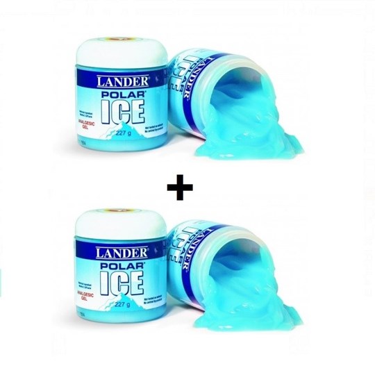 Picture of Lander Polar Ice Gel-Τζελ κρυοθεραπείας 227g x 2 τεμάχια