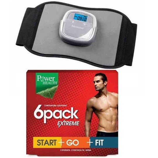 Picture of Promo Κοιλιακοι Power Health 6Pack Extreme+Ζώνη Εκγύμνασης Medis