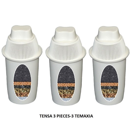 Picture of TENSA WELLNESS ΑΝΤΑΛΛΑΚΤΙΚΑ ΓΙΑ ΚΑΡΑΦΑ ΦΙΛΤΡΟ ΝΕΡΟΥ 3τμχ