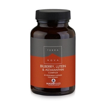 Picture of TERRANOVA Bilberry, Lutein & Astaxanthin Complex - Eye Support 50caps