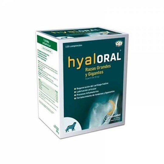 Picture of Pharmadiet Veterinaria Hyaloral 120c ΜΕΓΑΛΕΣ-ΠΟΛΥ ΜΕΓΑΛΕΣ ΡΑΤΣΕΣ