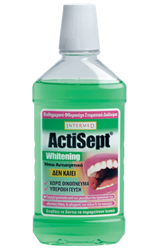 Picture of INTERMED ACTISEPT Whitening Mouthwash 500ml