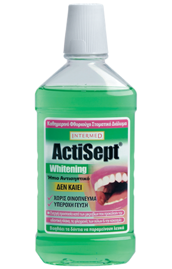 Picture of INTERMED ACTISEPT Whitening Mouthwash 500ml