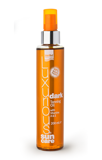 Picture of INTERMED Luxurious Sun Care Dark Tanning Oil  200ml Ξηρό Αντηλιακό Λάδι για γρήγορο & έντονο Μαύρισμα