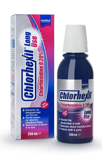 Picture of INTERMED Chlorhexil 0.20% Mouthwash - Long Use 250ml
