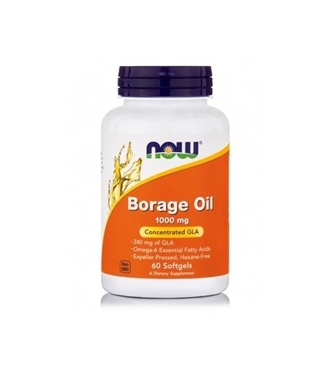 Picture of NOW Borage Oil 1000 mg Softgels